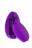 Фиолетовое виброяйцо A-Toys - 6,5 см. 