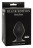 Чёрная анальная пробка Thick Anal Plug Small - 7,8 см. 