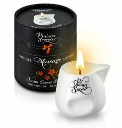 Массажная свеча с ароматом красного дерева Jardin Secret D'orient Bois Roug - 80 мл.