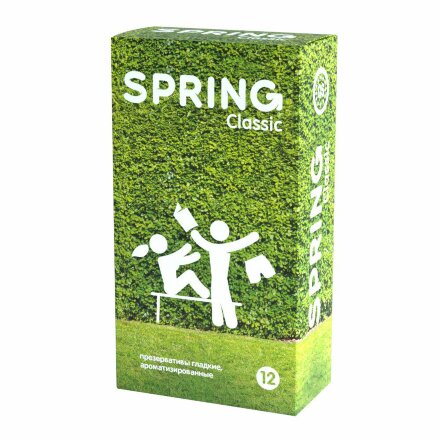 Классические презервативы SPRING CLASSIC - 12 шт. 