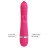 Розовый вибратор-кролик с мембранным стимулятором Phoenix - 20,2 см. 