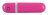 Розовая вибробабочка на регулируемых ремешках BUTTERFLY 