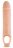 Телесный реалистичный фаллоудлинитель 10 Inch Silicone Cock Sheath Penis Extender - 25,4 см. 