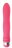 Розовый эргономичный вибратор Sexy Friend - 17,5 см. 