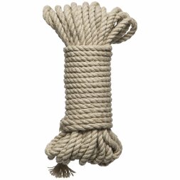 Бондажная пеньковая верёвка Kink Bind &amp; Tie Hemp Bondage Rope 30 Ft - 9,1 м.