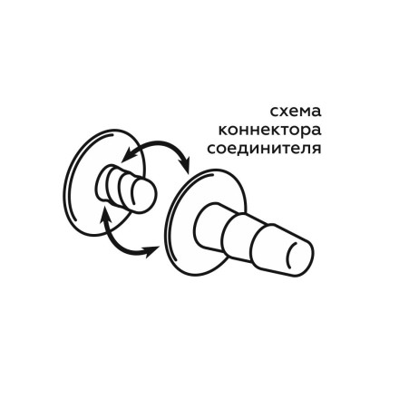 Женский страпон Harness с вагинальной пробочкой - 16,5 см. 
