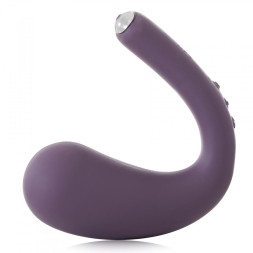 Фиолетовый вибратор Dua G-spot &amp; Clitoral Wearable Vibrator - 17,8 см.