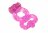 Розовое эрекционное кольцо Rings Treadle с подхватом 