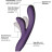 Фиолетовый вибратор-кролик Je Joue Hera - 18 см. 
