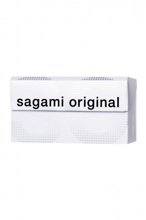 Презервативы Sagami Original 0.02 L-size увеличенного размера - 10 шт. 