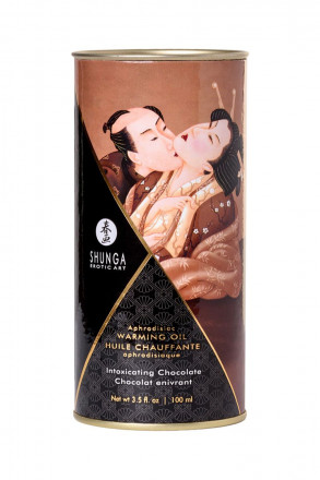 Массажное интимное масло с ароматом шоколада - 100 мл. 