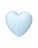 Голубой вибромассажер Cutie Heart с вакуум-волновой стимуляцией 