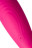Ярко-розовый вибратор Danvi с вакуум-волновой стимуляцией 