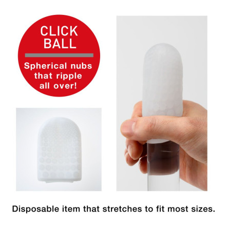 Карманный мастурбатор CLICK BALL 