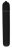 Черная вибропуля Bullet Vibrator Extra Long - 10,5 см. 