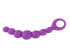 Фиолетовая анальная цепочка Bubble-Chain - 15 см.