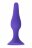 Фиолетовая анальная втулка Toyfa A-toys - 12,5 см. 