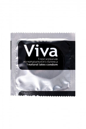 Классические гладкие презервативы VIVA Classic - 3 шт. 