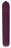 Фиолетовая вибропуля Bullet Vibrator Extra Long - 10,5 см. 