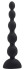 Черный анальный вибростимулятор Anal Beads L - 21,5 см.