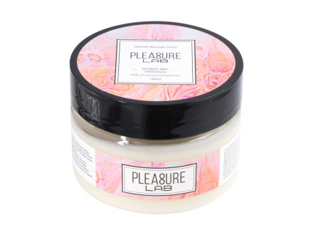 Массажный крем Pleasure Lab Delicate с ароматом пиона и пачули - 100 мл. 
