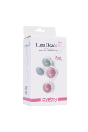 Розовые вагинальные шарики Luna Beards II 