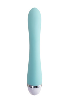 Мятный вибратор-кролик Iris - 22 см. 