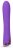 Фиолетовый вибратор The Duchess Thumping Vibrator - 20 см. 