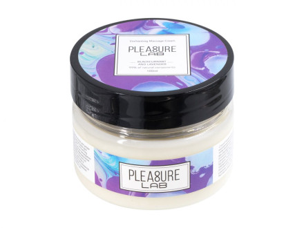 Массажный крем Pleasure Lab Enchanting с ароматом черной смородины и лаванды - 100 мл. 
