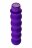 Фиолетовый фигурный вибратор - 17 см. 