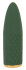 Зеленый мини-вибратор Luxurious Mini Vibrator - 11,5 см.