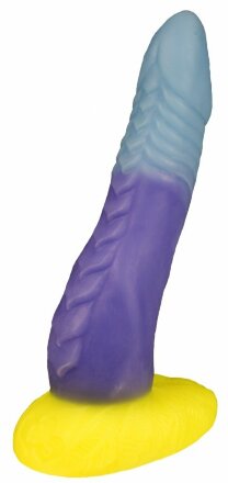 Разноцветный фаллоимитатор &quot;Феникс large&quot; - 30 см. 