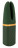 Зеленый вибратор Luxurious Split Tip Vibrator - 13,1 см. 
