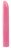 Розовый вибромассажёр LADY FINGER - 16 см. 