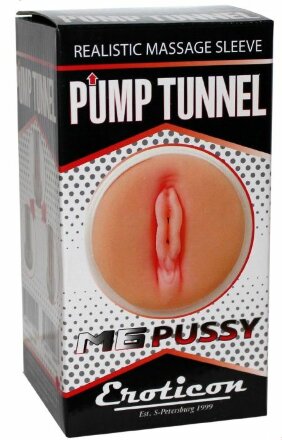 Прозрачная насадка-вагина для помпы PUMP TUNNEL M6 PUSSY 