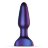 Фиолетовая анальная вибропробка Space Force - 13,9 см. 