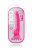 Розовый реалистичный фаллоимитатор на присоске NEO 7.5INCH DUAL DENSITY COCK W. BALLS - 19 см. 