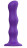 Фиолетовая насадка Strap-On-Me Dildo Geisha Balls size M 