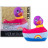 Вибратор-уточка I Rub My Duckie 2.0 Colors с разноцветными полосками 