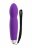 Фиолетовый мини-вибромассажер ELEGANCE INTENSE POWER - 14 см. 