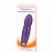 Фиолетовый мини-вибромассажер ELEGANCE INTENSE POWER - 14 см. 