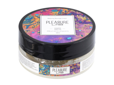 Массажный крем Pleasure Lab Relaxing с ароматом винограда и инжира - 50 мл. 