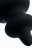 Черная анальная ёлочка Indi - 11,5 см. 
