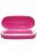 Розовый классический вибромассажер Jewel - 19,5 см. 