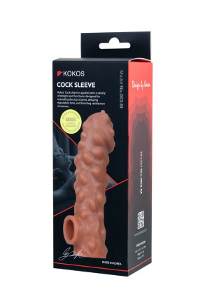 Насадка на фаллос с крупными бугорками EXTREME SLEEVE - 15,6 см. 
