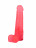 Розовая насадка-фаллос для трусиков Harness - 16,5 см. 