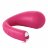 Ярко-розовый вибратор Dua G-spot &amp; Clitoral Wearable Vibrator - 17,8 см. 