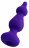 Фиолетовая анальная втулка Sholt - 10 см. 