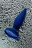 Синяя анальная вибровтулка OPlay Unico с пультом ДУ - 13,5 см. 