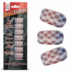 Набор лаковых полосок для ногтей Блестящий градиент Nail Foil